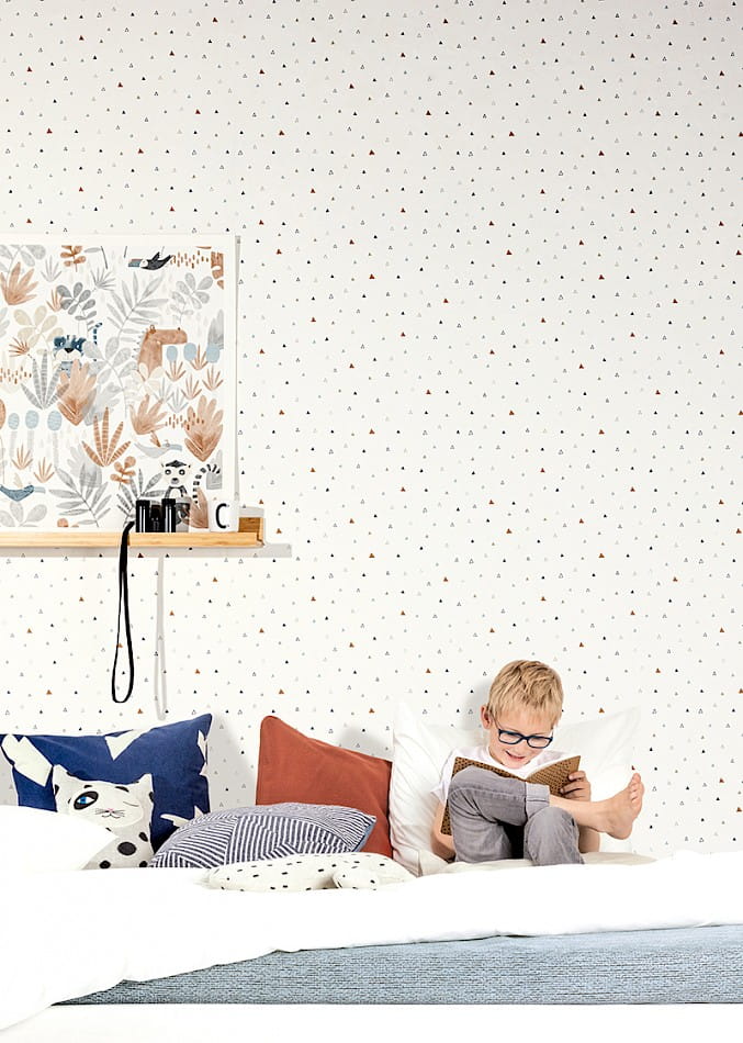 Zoom HAP801 Be Happy Spots Arona - tapeta dziecięca w kropki