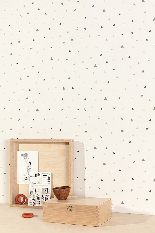 Zoom HAP803 Be Happy Spots Sand - tapeta dziecięca w kropki