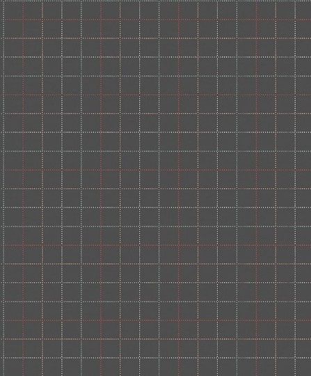 Zoom HAP902 Be Happy Squares Coral - tapeta dziecięca w kratkę