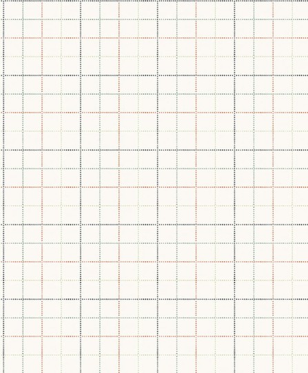 Zoom HAP904 Be Happy Squares Teal - tapeta dziecięca w kratkę