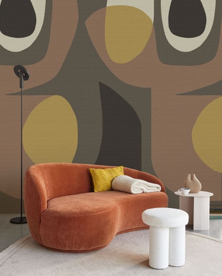 Eijffinger 312484 Artifact - mural w etniczne wzory