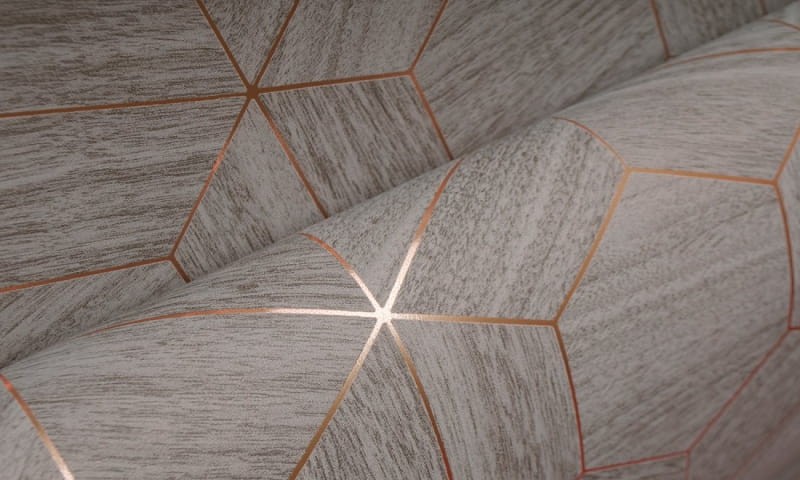 Arte Ligna 42030 Hive - tapeta drewniane heksagony