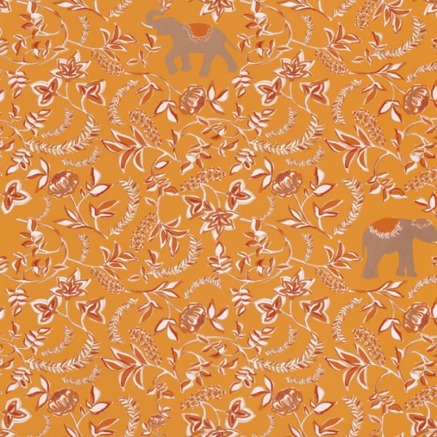 Caselio 101592900 Mystery Wisdom - tapeta w liście i słonie