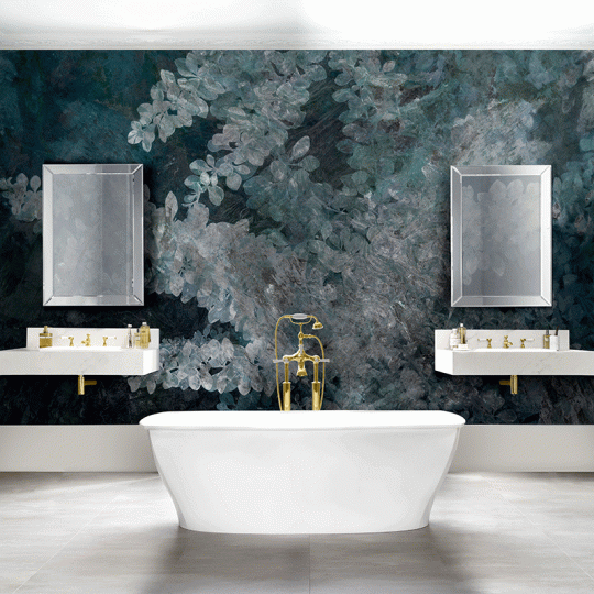 Skinwall 126A PEEKING NATURE SOFT NATURE - tapeta z bzem