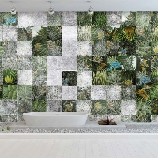 Skinwall 506 ARTS IN THE PAST HOMAGE to ROUSSEAU - tapeta roślinność