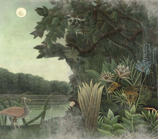 Skinwall 507 ARTS IN THE PAST HOMAGE to ROUSSEAU - tapeta dżungla