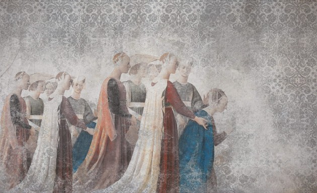 Skinwall 502 ARTS IN THE PAST PIERO DELLA FRANCESCA - tapeta historyczna
