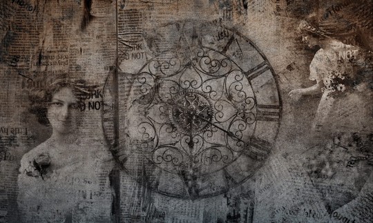 Skinwall 78B ARTS IN THE PAST TIME GOES BY - tapeta nowoczesna