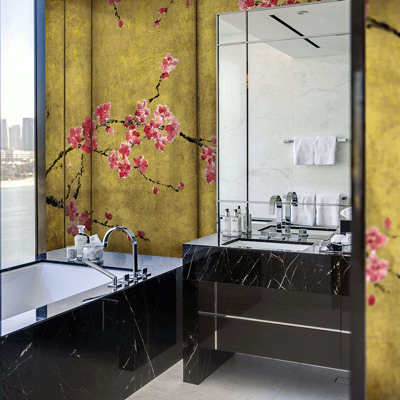 Skinwall 127 NATURAL BEAUTY SAKURA FLOWERS - tapeta z japońskimi kwiatami
