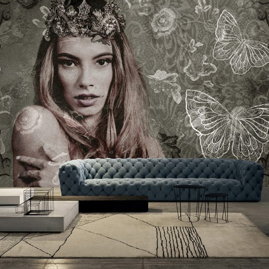 Skinwall 107 NATURAL BEAUTY FRIDA - tapeta z kobietą