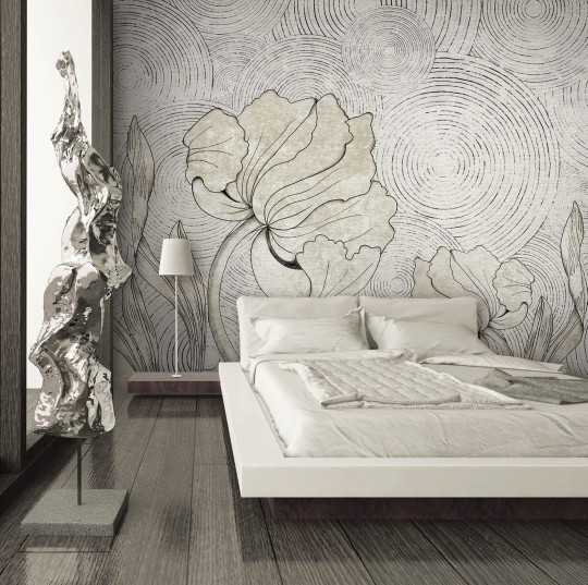 Skinwall 19 NATURAL BEAUTY IN BLOOM - tapeta z irysy