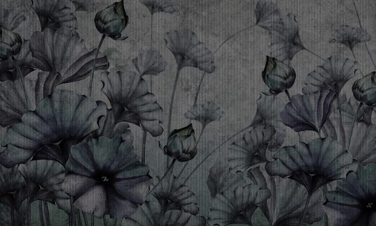 Skinwall 103 NATURAL BEAUTY NYMPHA - tapeta z kwiatami