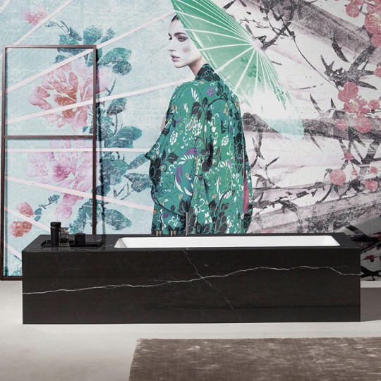 Skinwall 114 TRAVELLING MIND HARMONY - tapeta z Japonką