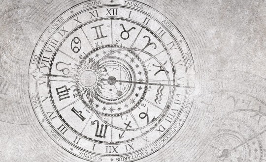 Skinwall 52 TRAVELLING MIND ZODIAC  - tapeta z zegarem zodiakalnym