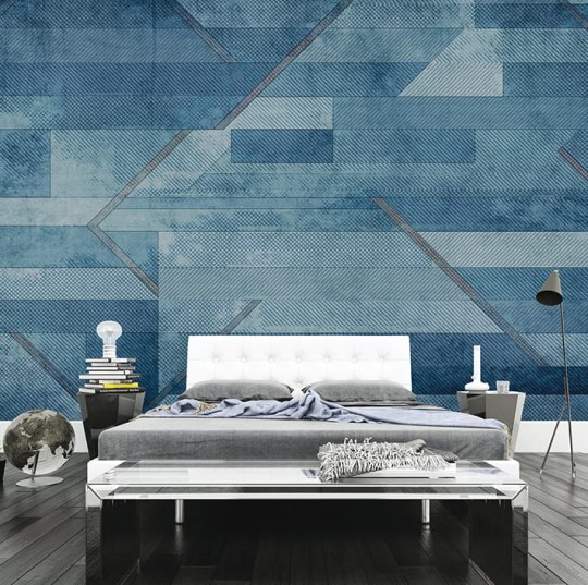 Skinwall 50B UNCONVENTIONAL SURFACES GEOMETRIC GRID - tapeta z geometryczna