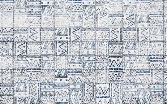 Skinwall 28A UNCONVENTIONAL SURFACES MEXICAN TILES - tapeta geometryczna