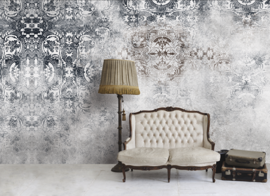 Skinwall 25A UNCONVENTIONAL SURFACES SEE THROUGH - tapeta z ornamentami