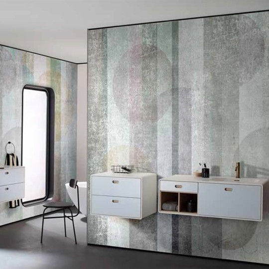 Skinwall 02B UNCONVENTIONAL SURFACES SKY IS THE LIMIT - tapeta geometryczna