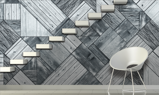 Skinwall 03A UNCONVENTIONAL SURFACES WOODY - tapeta drewniane deski