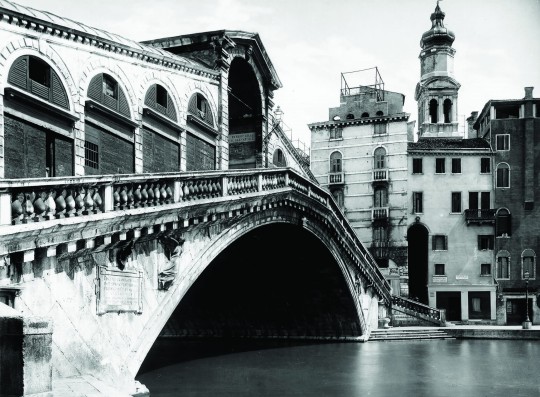 Skinwall 601 ALINARI COLLECTION VENEZIA – PONTE DI RIALTO - tapeta most wenecki