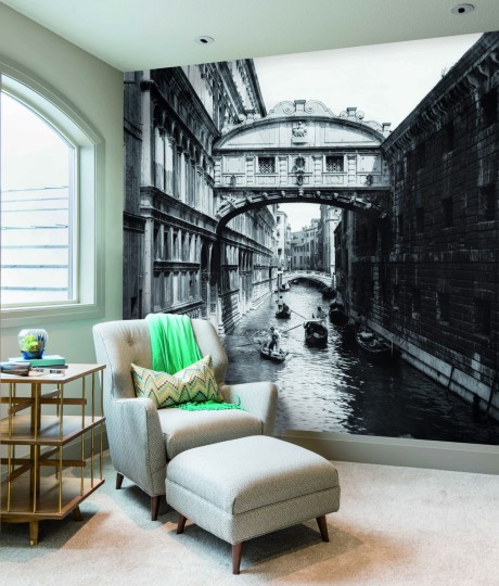 Skinwall 604 ALINARI COLLECTION VENEZIA – PONTE DEI SOSPIRI - tapeta most wenecki