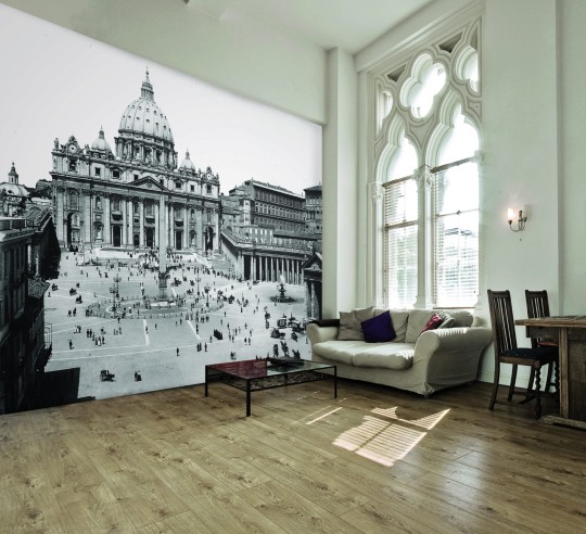 Skinwall 605 ALINARI COLLECTION ROMA – BASILICA DI SAN PIETRO - tapeta bazylika