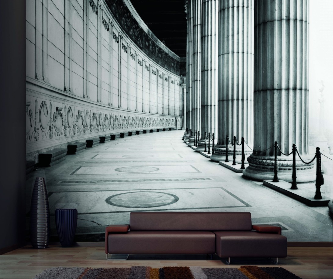 Skinwall 608 ALINARI COLLECTION ROMA – COLONNATO DEL BERNINI - tapeta plac Świętego Piotra