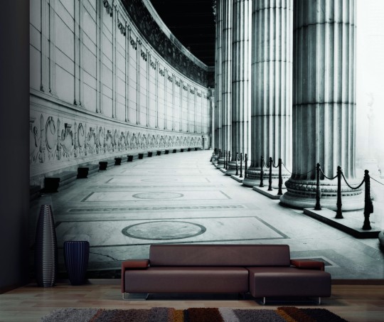 Skinwall 608 ALINARI COLLECTION ROMA – COLONNATO DEL BERNINI - tapeta plac Świętego Piotra