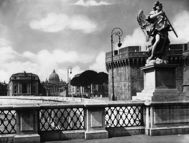 Skinwall 609 ALINARI COLLECTION ROMA – VIA DELLA CONCILIAZIONE - tapeta włoska uliczka