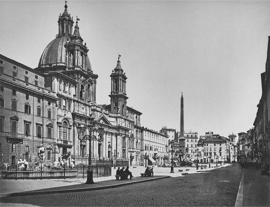 Skinwall 611 ALINARI COLLECTION ROMA – PIAZZA NAVONA - tapeta plac w Rzymie