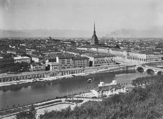 Skinwall 617 ALINARI COLLECTION TORINO – VEDUTA DELLA CITTÀ - tapeta z miastem Torino