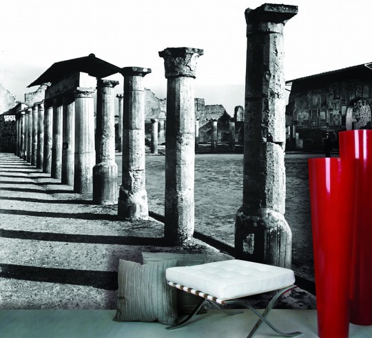 Skinwall 618 ALINARI COLLECTION POMPEI – TERME DI STABIA - tapeta starożytne Pompeje