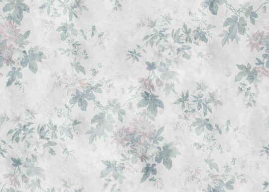 Sandberg 623-16 Jordnara Faded Passion Pastel - mural w kwiaty