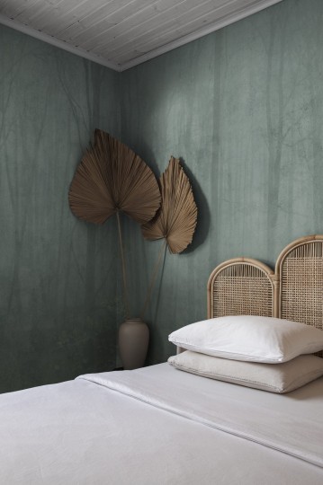 Sandberg 622-08 Jordnara Skog Forest Green - mural roślinny