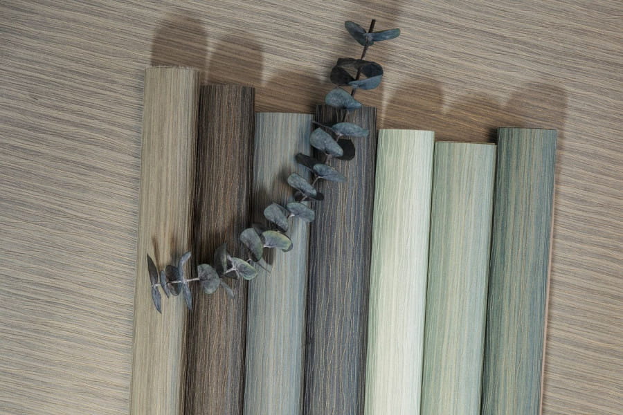 Casadeco 82399522 Fiber - tapeta imitująca bambus