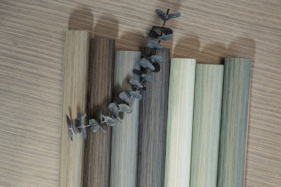 Casadeco 82390000 Fiber - tapeta imitująca bambus