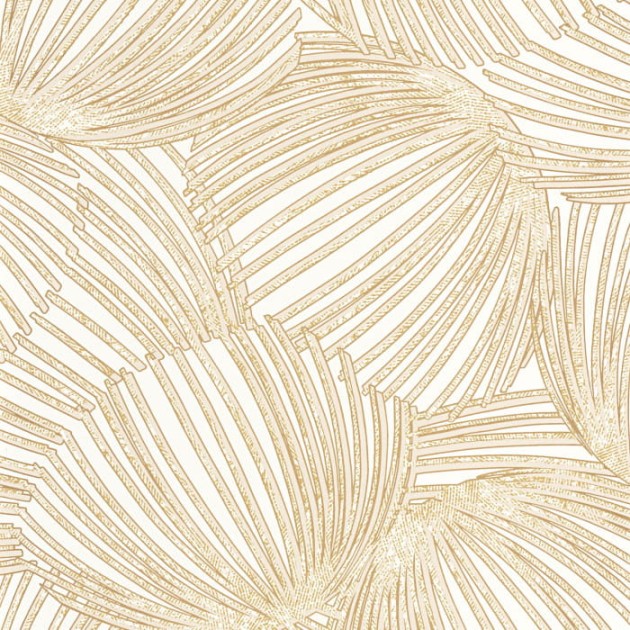 Casadeco 87421057 Mediterranee Pampelonne - tapeta roślinna