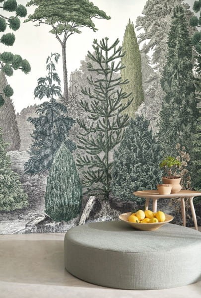 Casadeco Mediterranee Pinede S 87457206 - mural egzotyczny