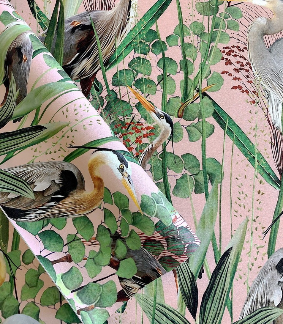 Wallcolors Bestseller Herons  - mural z czaplami