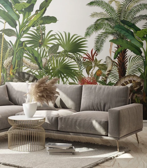 Wallcolors Kids World Wild Snake  - mural botaniczny