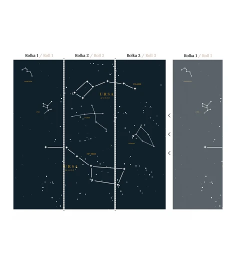 Wallcolors Kids World Ursa Major  - mural z kosmosem