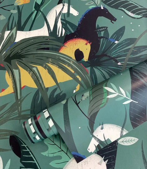 Wallcolors Kids World Magic Horses  - mural z koniami