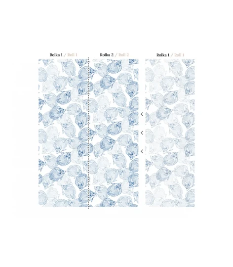 Wallcolors Kids World Fish Reflection  - mural z rybami