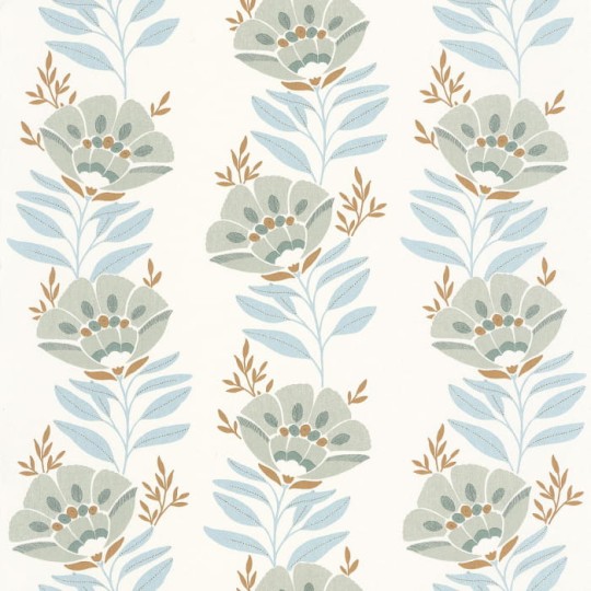 Caselio 103217347 Boheme Vagabonde - tapeta w kwiatowe paski