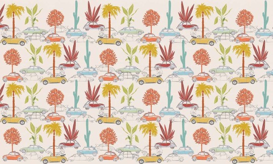 Mural Wallpepper TREES MACHINE