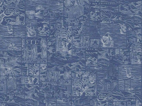 Mural Wallpepper Polygon map