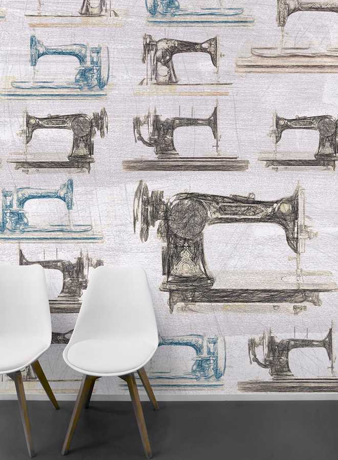 Mural Wallpepper The tailoring lab