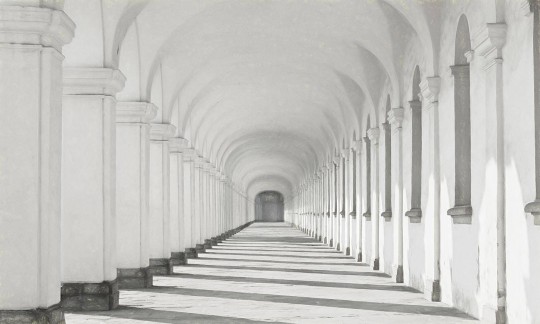 Mural Wallpepper White arches
