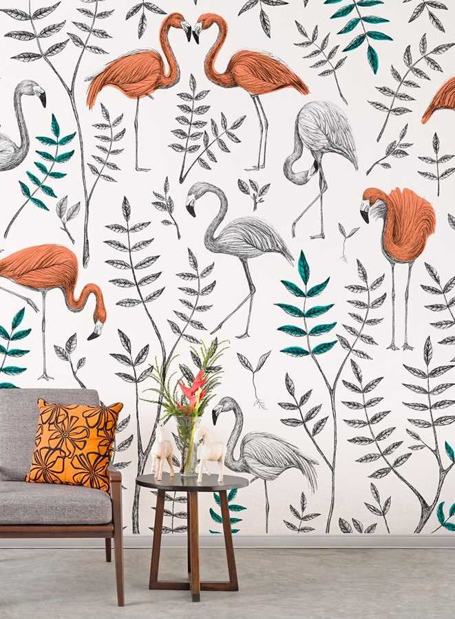 Mural Wallpepper Oasi rosa