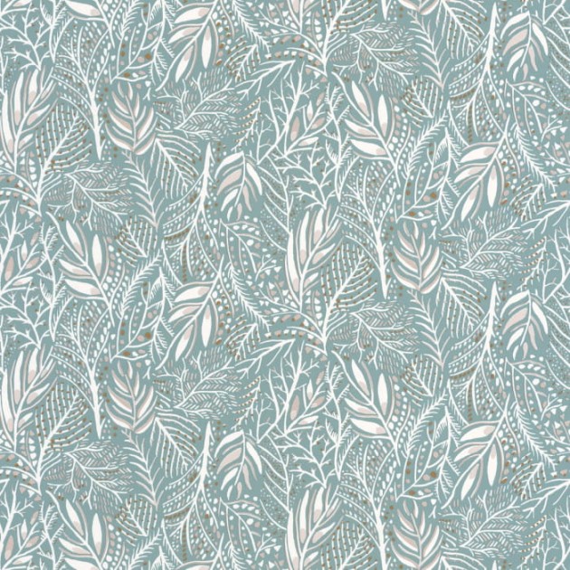 Caselio 103106000 Essentiel Jade - tapeta roślinna